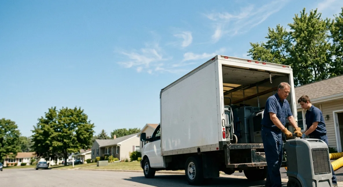 Water Damage Cleanup in Antioch, IL near me